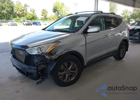 2014 Hyundai Santa Fe Sport 2.4L from USA, damaged, VIN 5XYZU3LB1EG186577